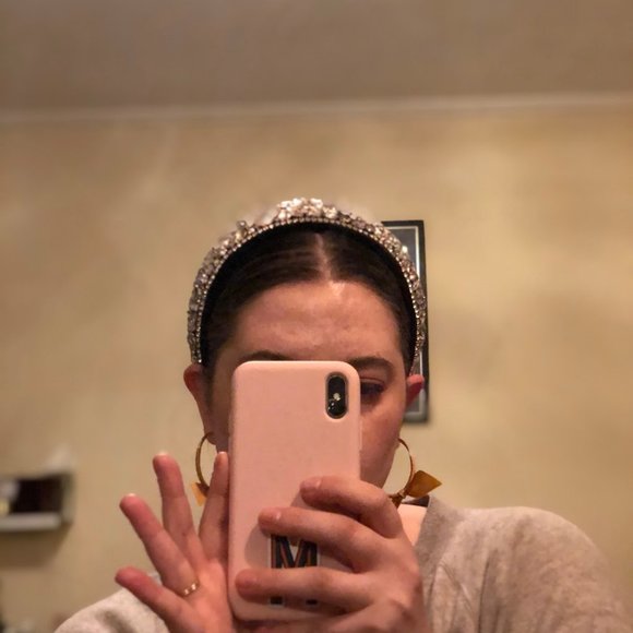 AMAZING rhinestones and gems Zara headband Bridal - Picture 3 of 7